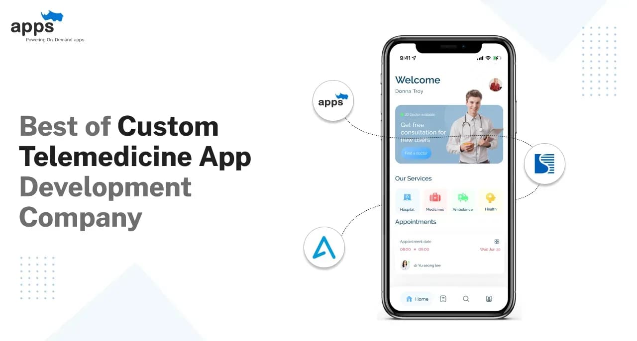6 Best of Custom Telemedicine App Development Company