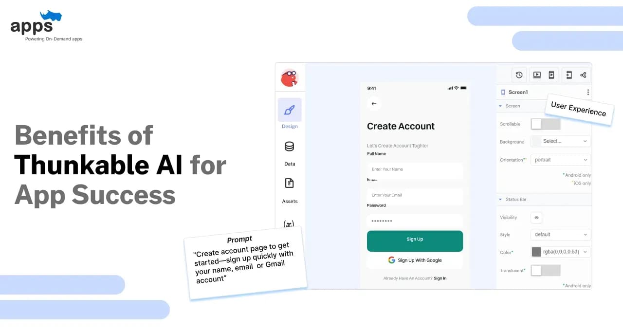 7 Benefits of Thunkable AI for App Success