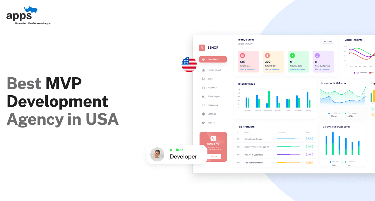 Best 12 MVP Development Agency in USA