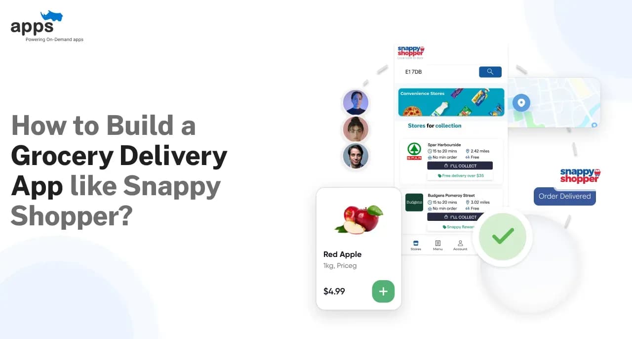 How to Build a Grocery Delivery App like Snappy Shopper?