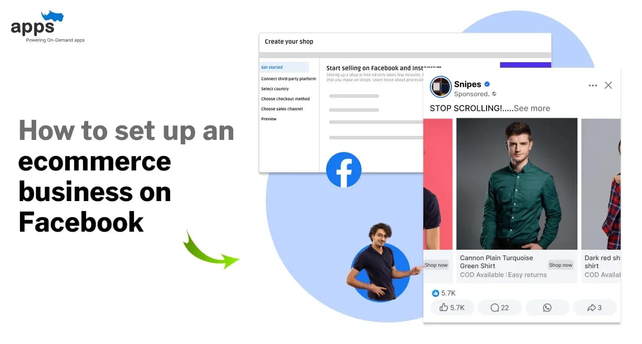 How to set up an ecommerce business on Facebook