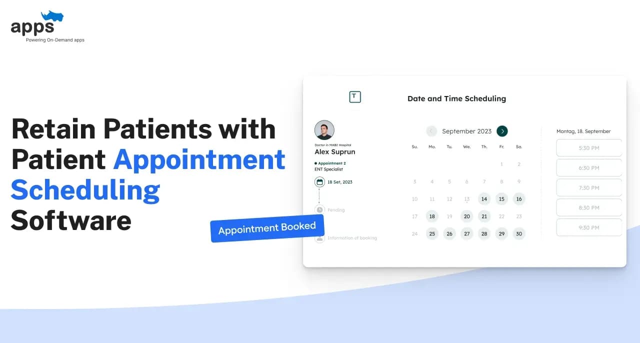 Retain Patients with Patient Appointment Scheduling Software