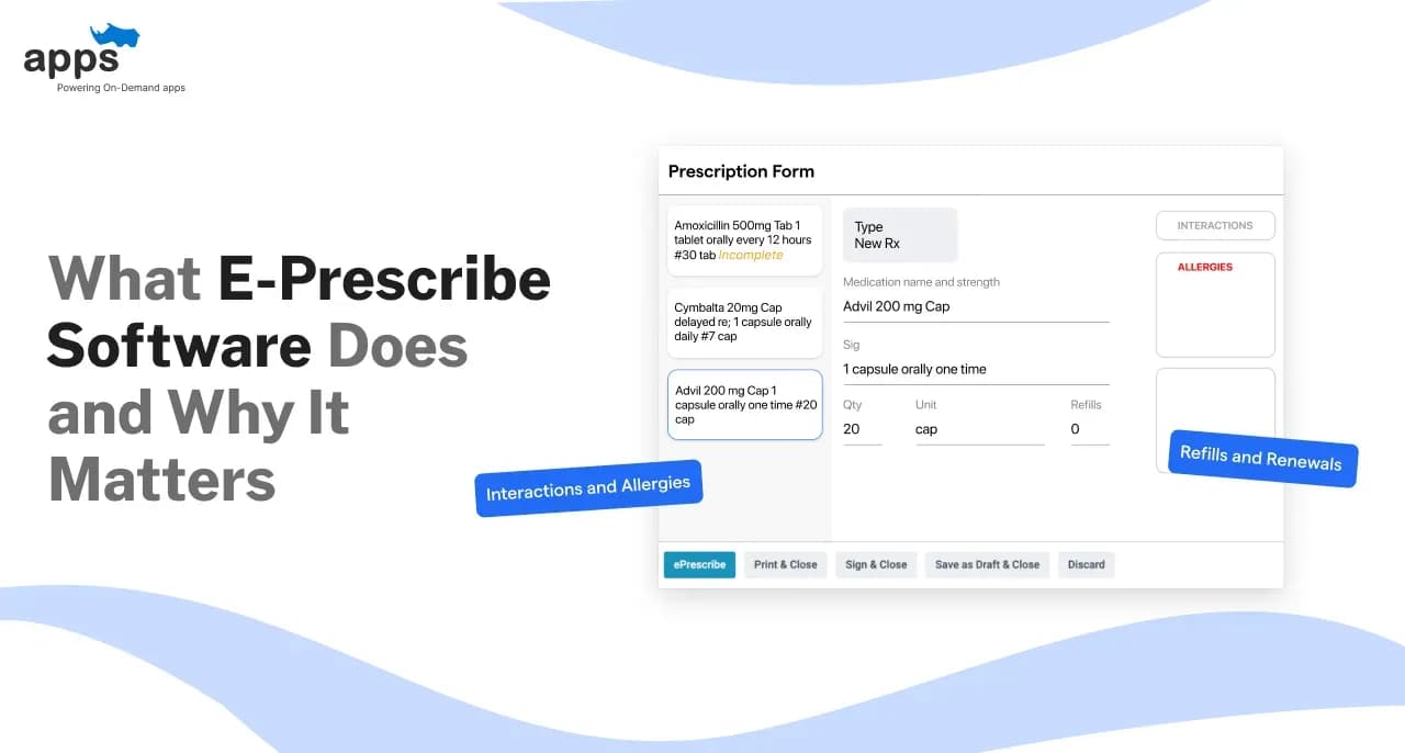 What E-Prescribe Software Does and Why It Matters
