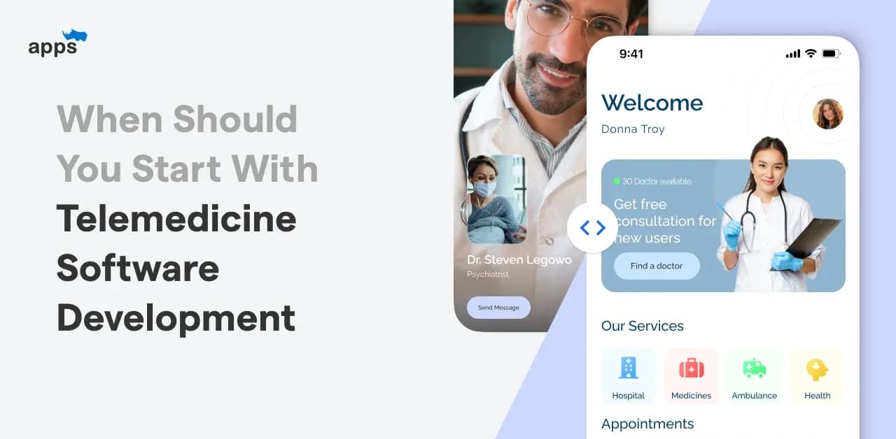 When Should You Start with Telemedicine Software Development