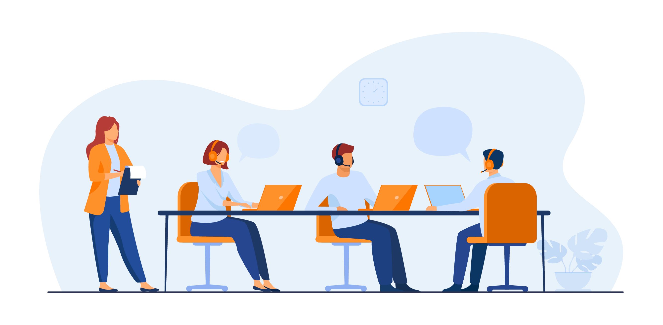 A team for Customer Support