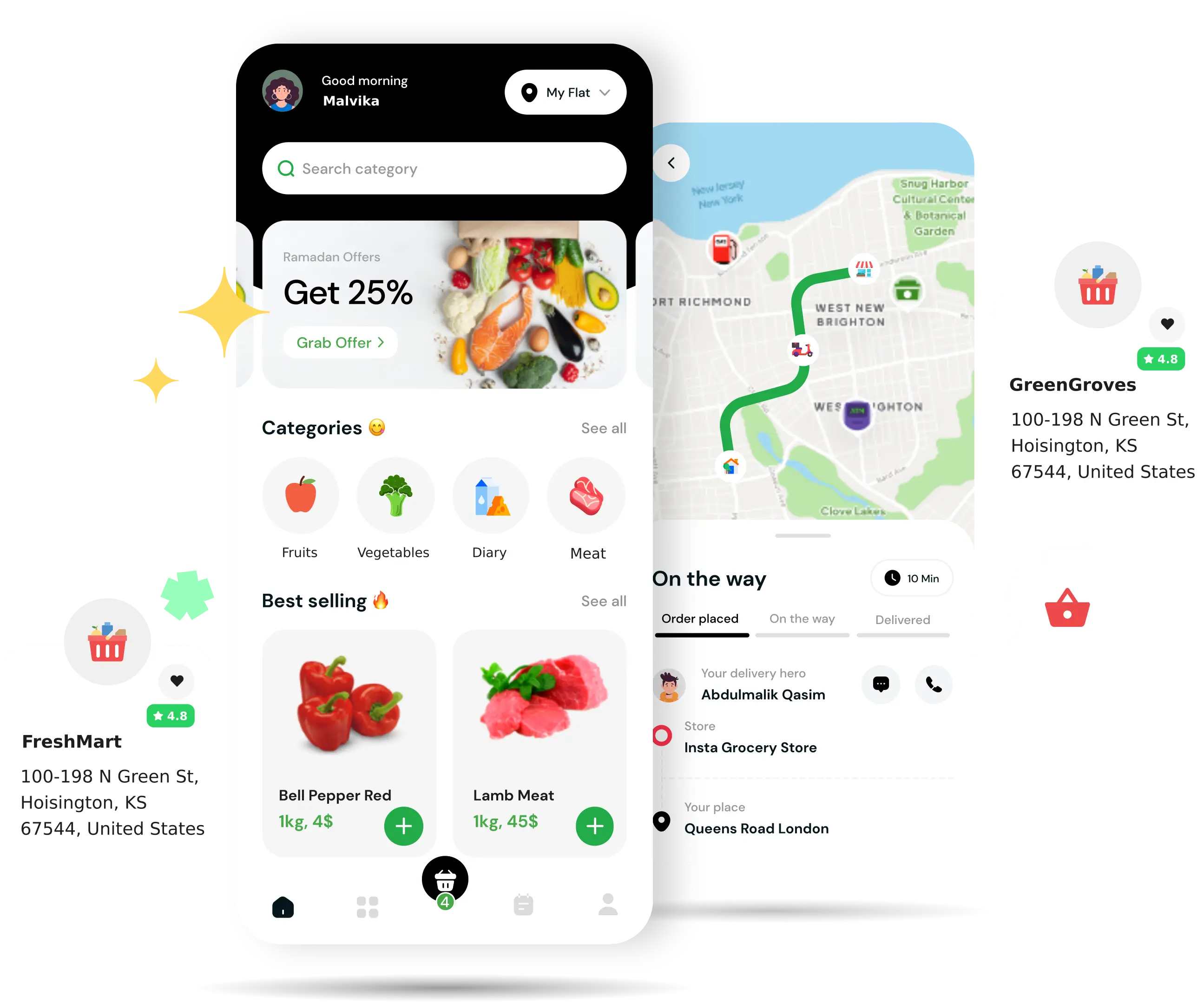 What is the best way to make a good grocery delivery app?