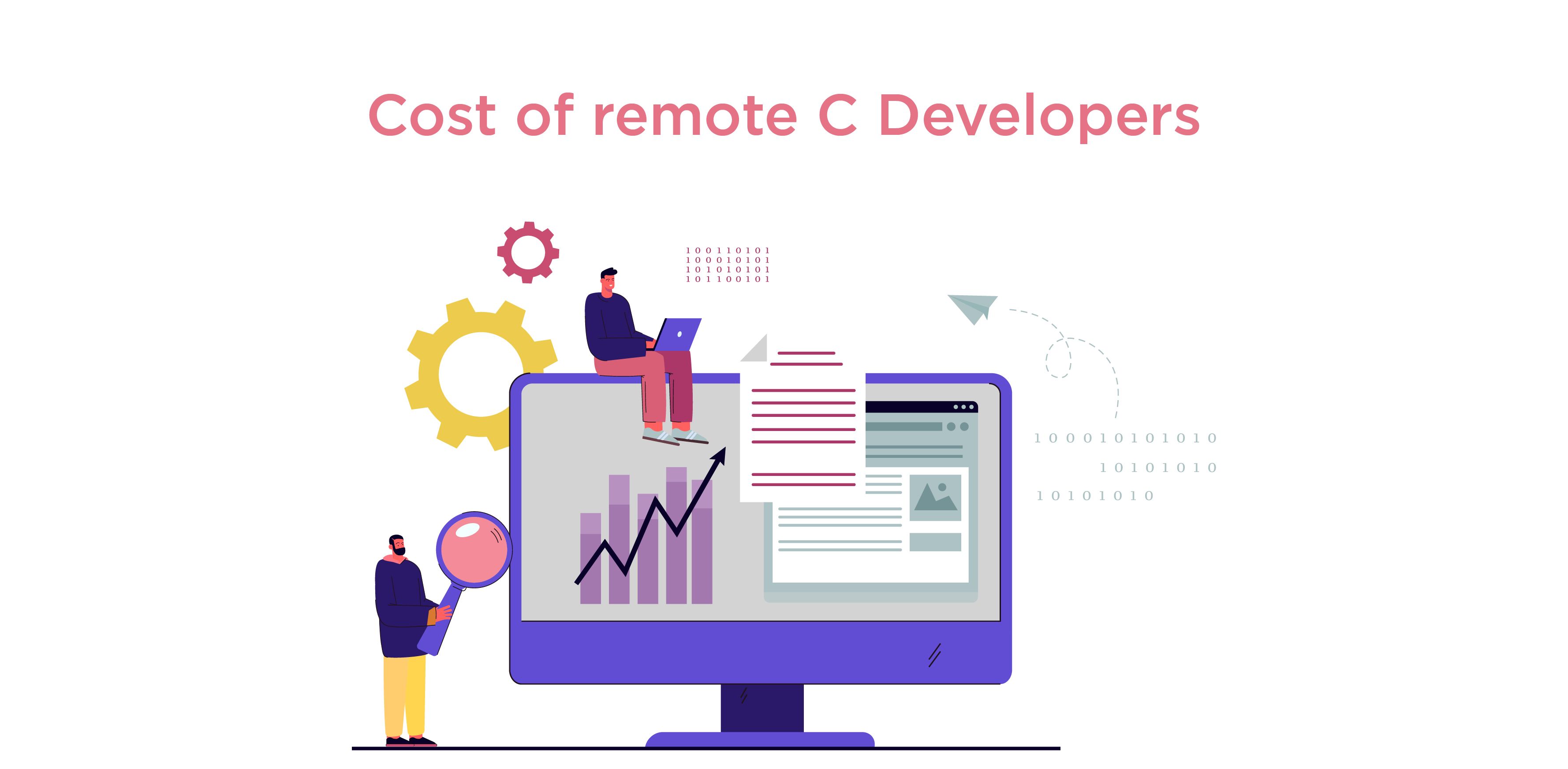 Hiring cost of remote C Developers 
