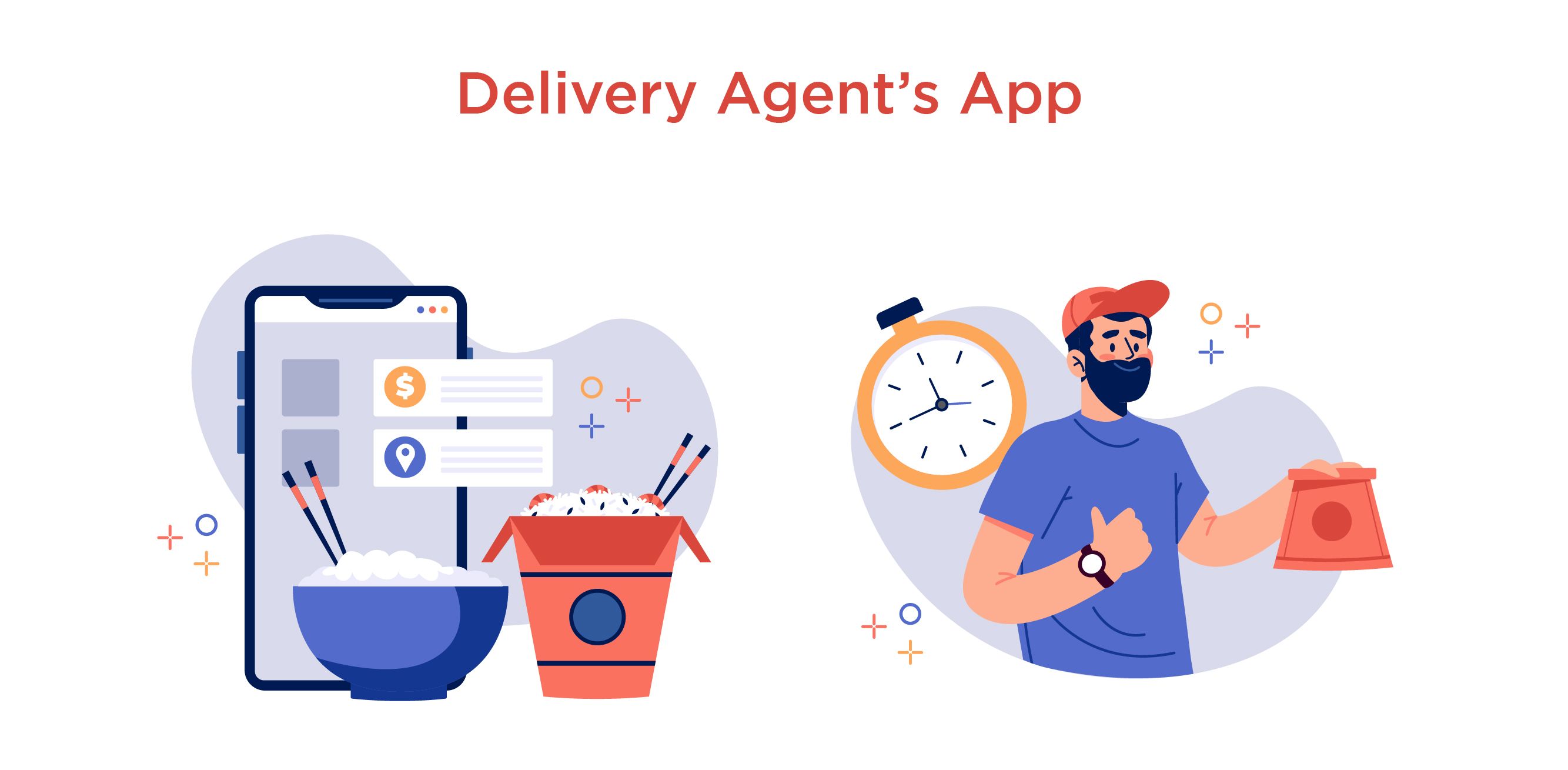 Delivery agent’s App
