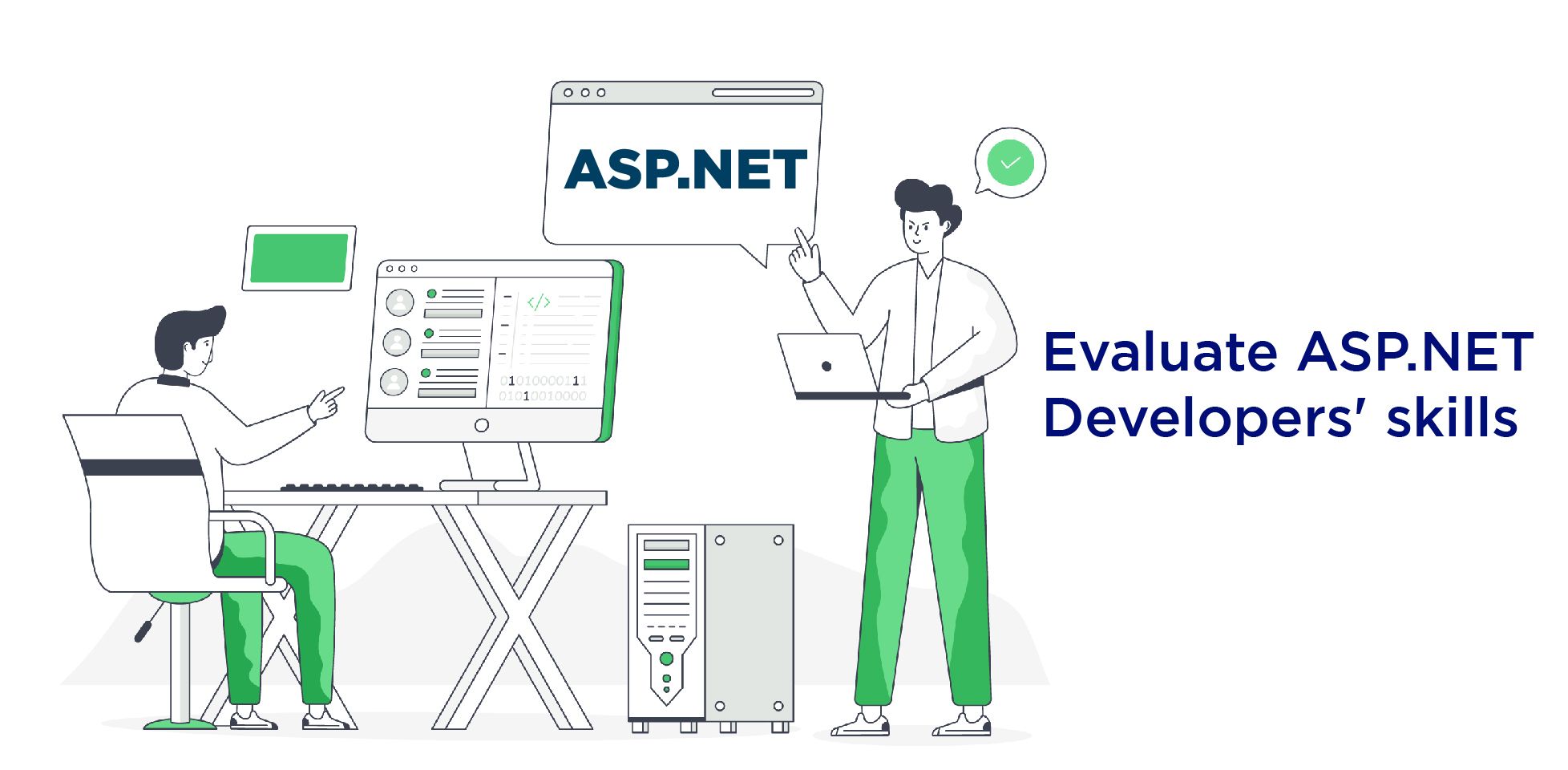 Evaluate ASP.NET developers' skills