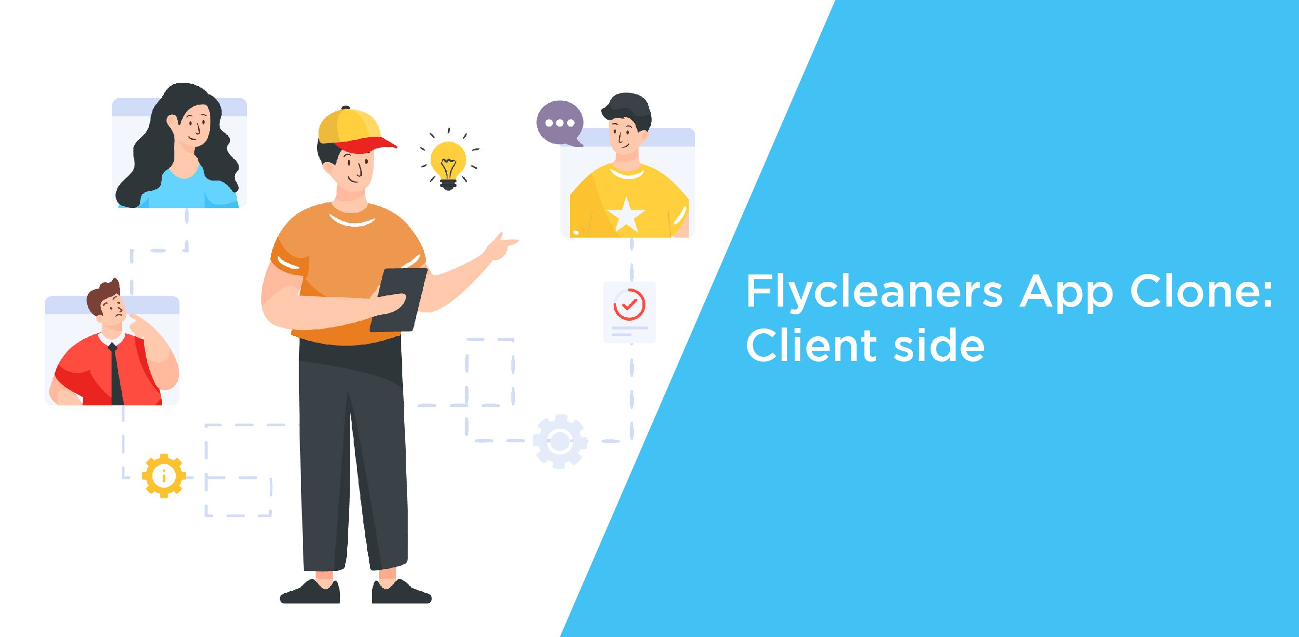 Flycleaners App Clone: Client side