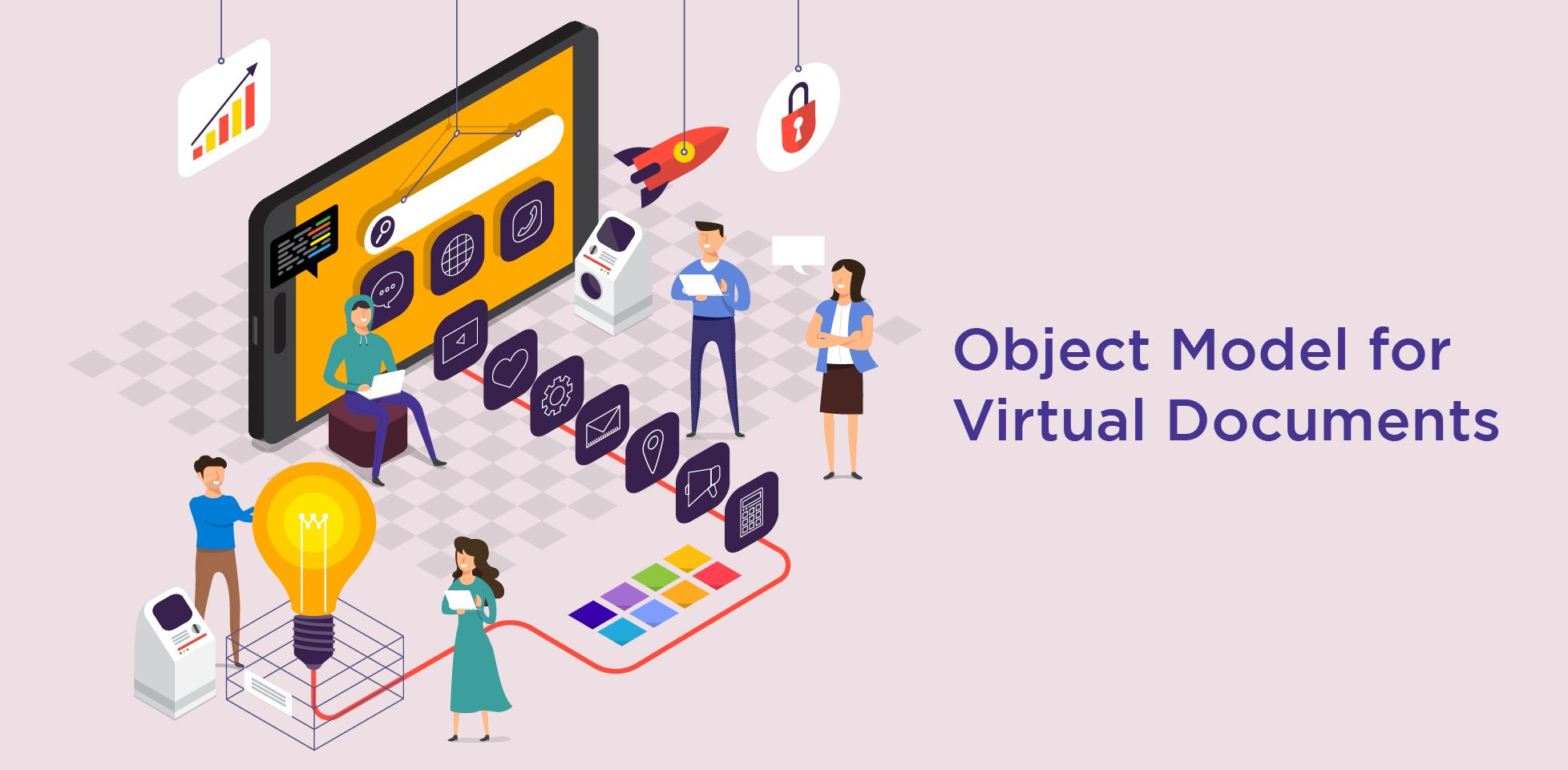 Object Model for Virtual Documents (DOM)