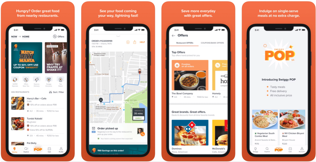 Increase Brand visbility at swiggy