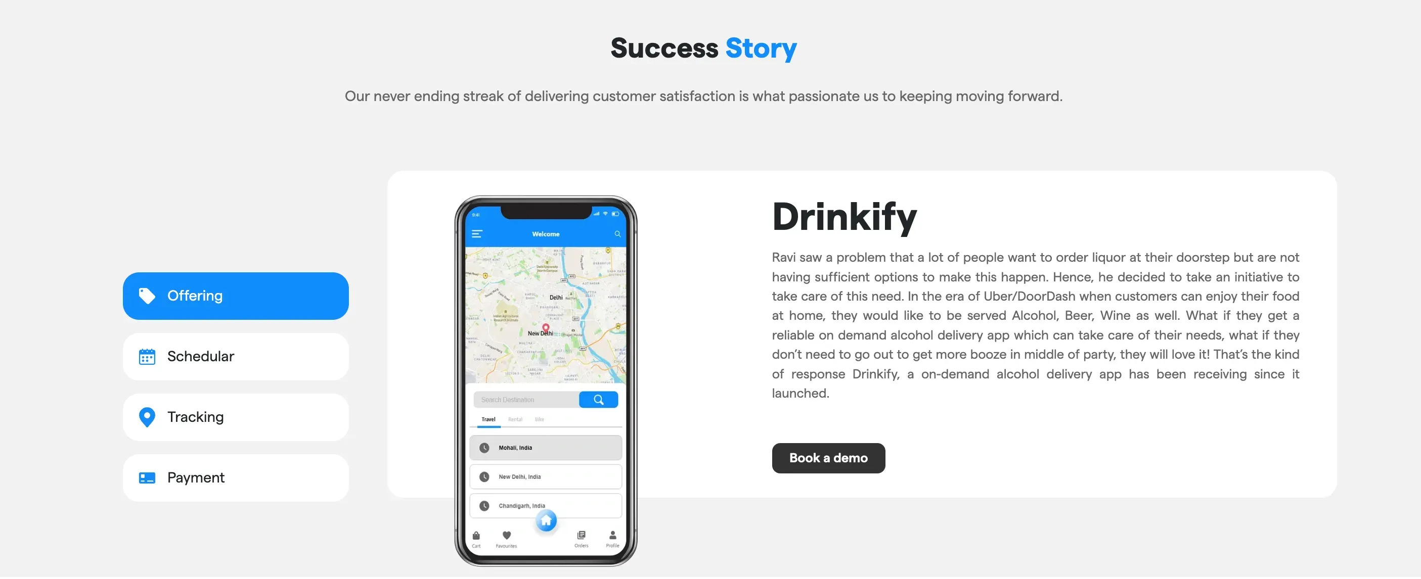 Success Story Of Alcohol Delivery App Solution by AppsRhino