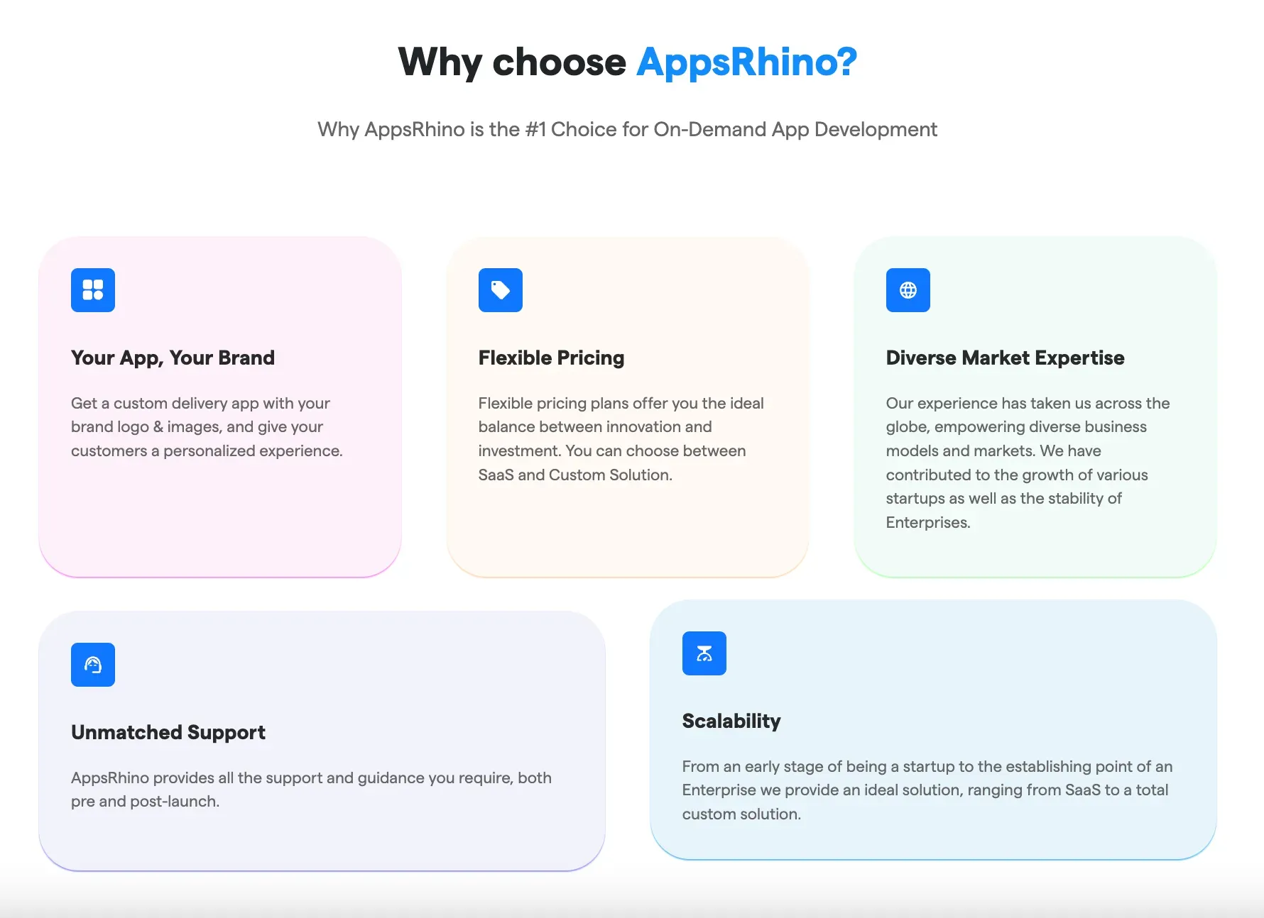 Why Choose AppsRhino