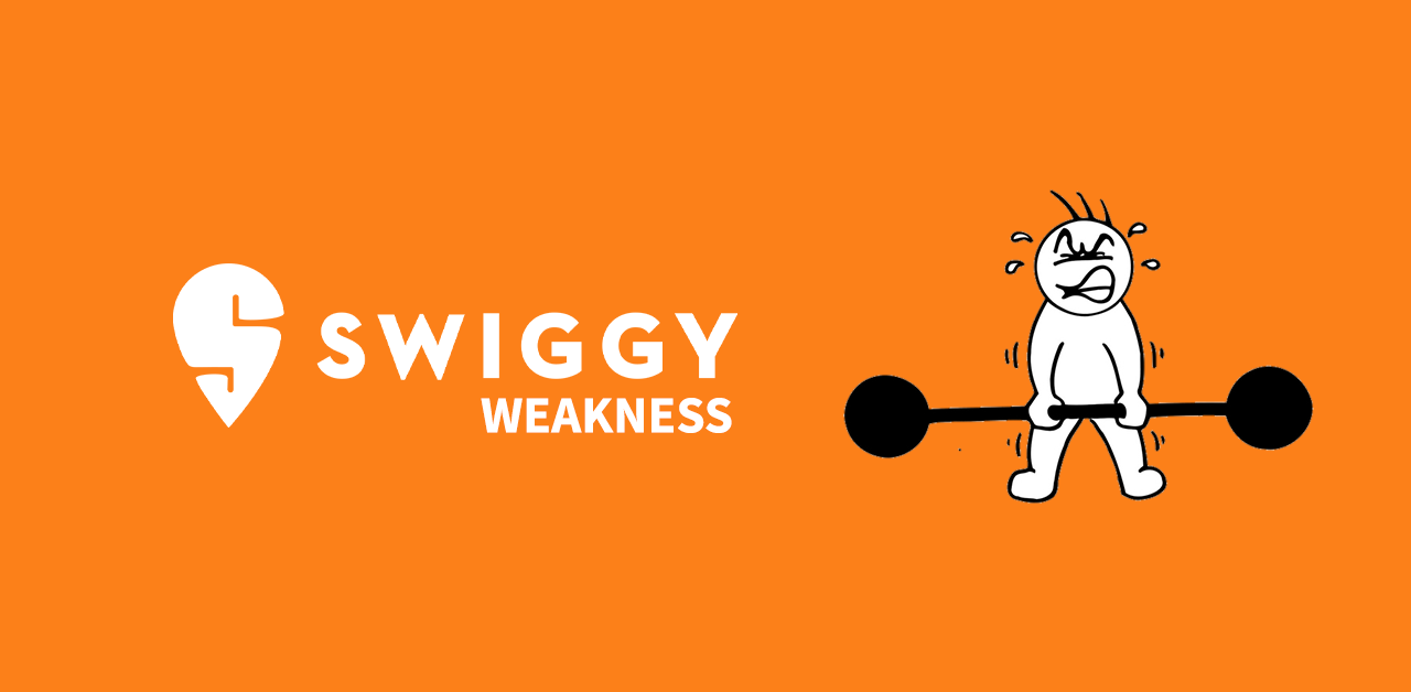 Swiggy Weaknesses