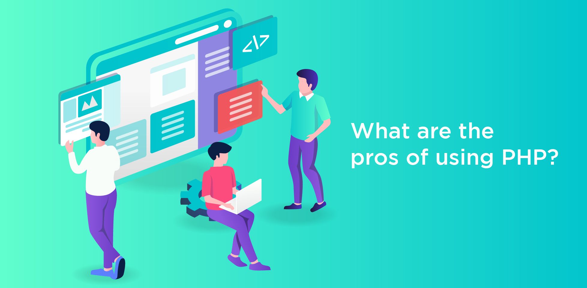 What are the pros of using PHP?