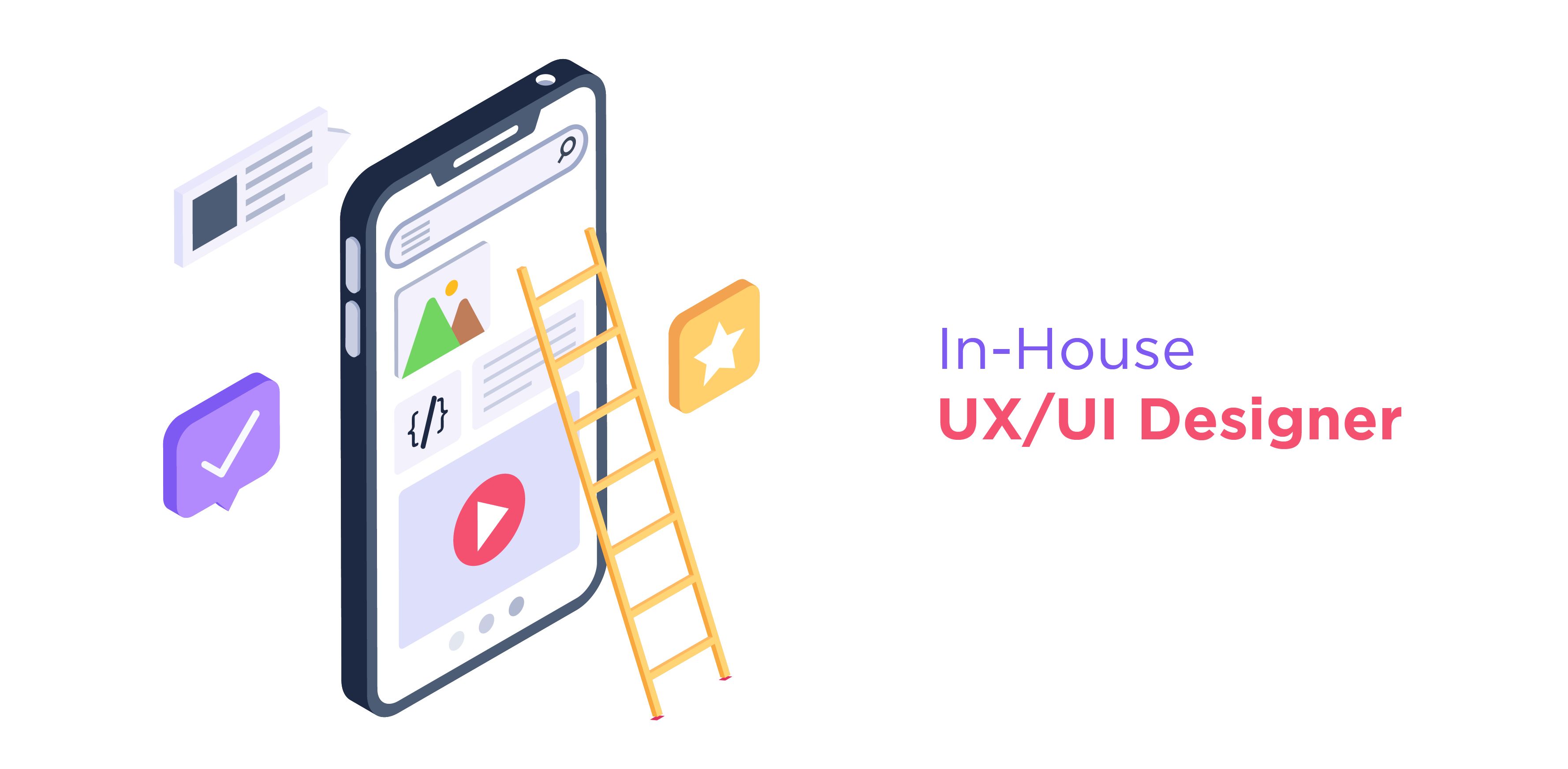 Hiring UI/UX Designer 2: Hire an in-house UX/UI designer