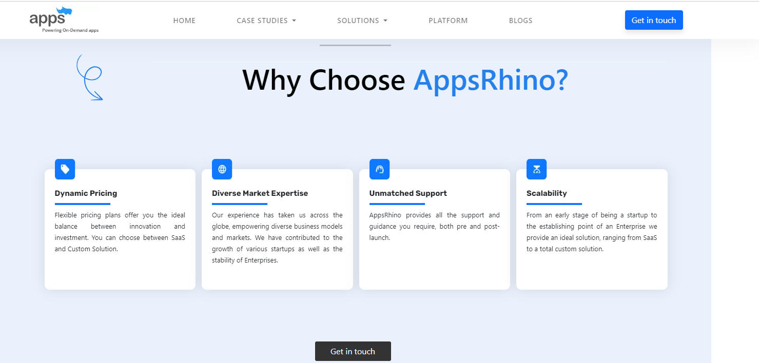 AppsRhino offers the best Tech-driven solution